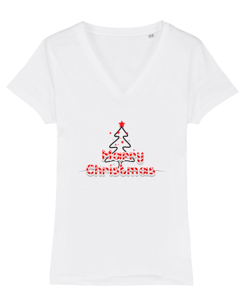 Merry Christmas  White