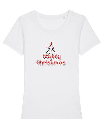 Merry Christmas  White