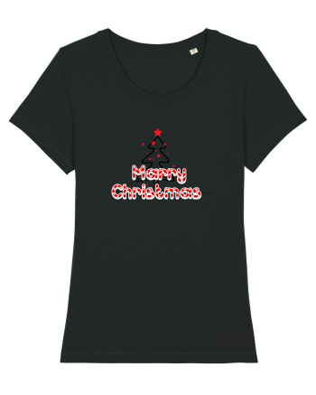 Merry Christmas  Black