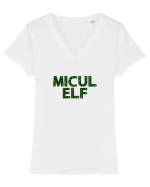 Micul Elf  Tricou mânecă scurtă guler V Damă Evoker