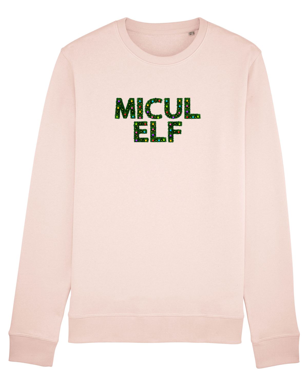 Bluză mânecă lungă Unisex Rise Candy Pink