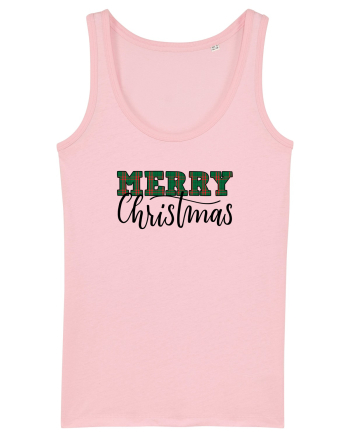 Merry Christmas  Cotton Pink