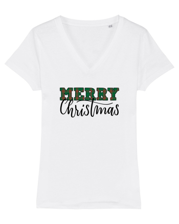 Merry Christmas  White