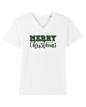 Merry Christmas  White