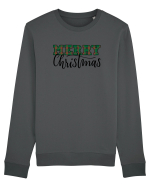 Merry Christmas  Bluză mânecă lungă Unisex Rise