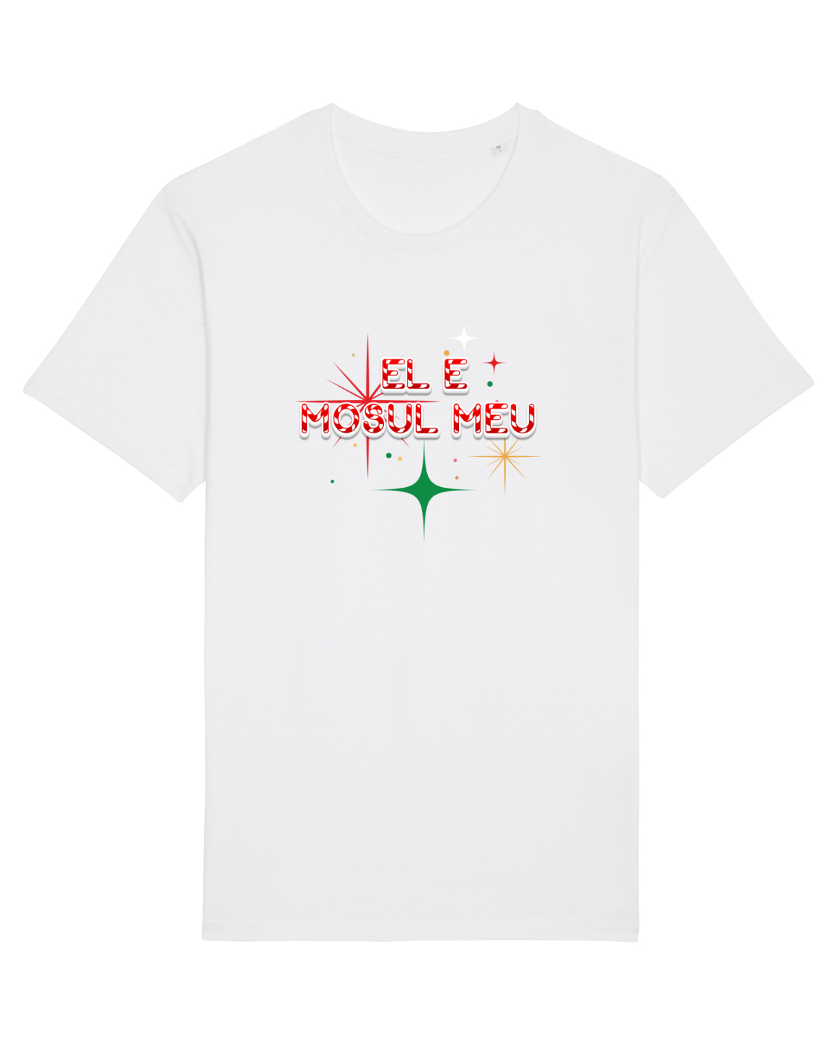 Tricou mânecă scurtă Unisex Rocker White