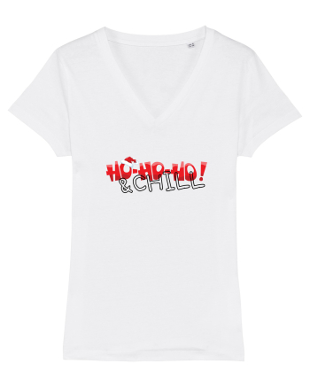 HO-HO-HO & CHILL  White