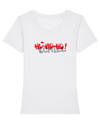 HO-HO-HO & CHILL  White