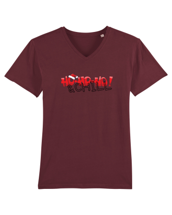 HO-HO-HO & CHILL  Burgundy