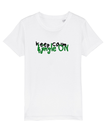 Keep calm&jingle on White