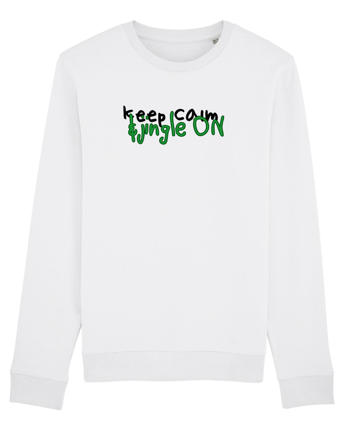 Bluză mânecă lungă Unisex Rise White