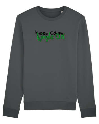 Keep calm&jingle on Anthracite