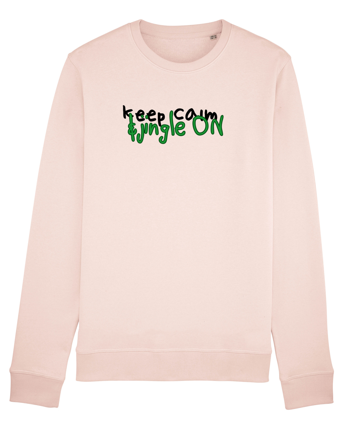 Bluză mânecă lungă Unisex Rise Candy Pink