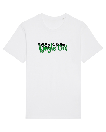 Keep calm&jingle on White
