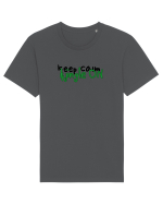 Keep calm&jingle on Tricou mânecă scurtă Unisex Rocker