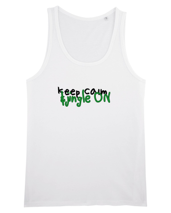 Keep calm&jingle on White