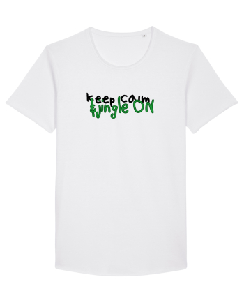 Keep calm&jingle on White