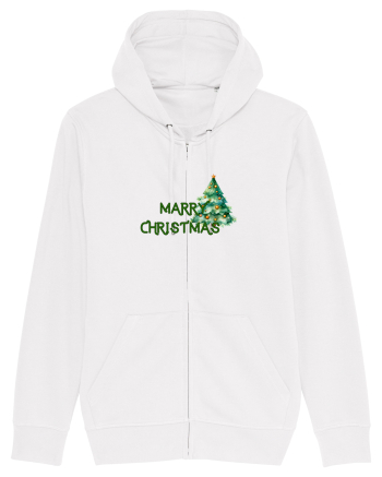 Merry Christmas  White