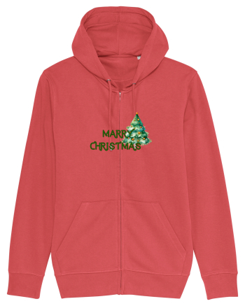 Merry Christmas  Carmine Red