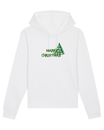 Merry Christmas  White