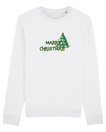 Merry Christmas  White