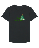 Merry Christmas  Tricou mânecă scurtă guler larg Bărbat Skater