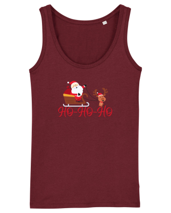 HO-HO-HO  Burgundy