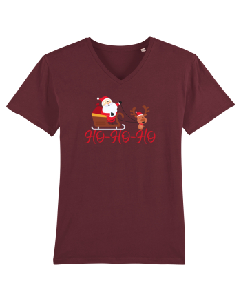 HO-HO-HO  Burgundy