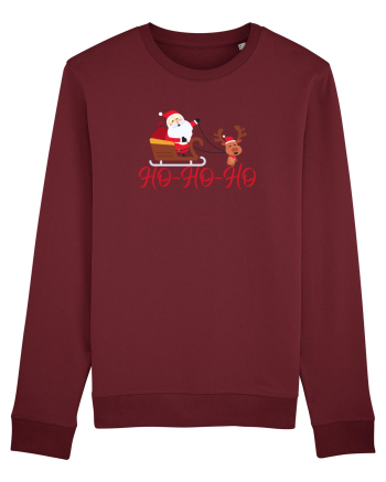HO-HO-HO  Burgundy