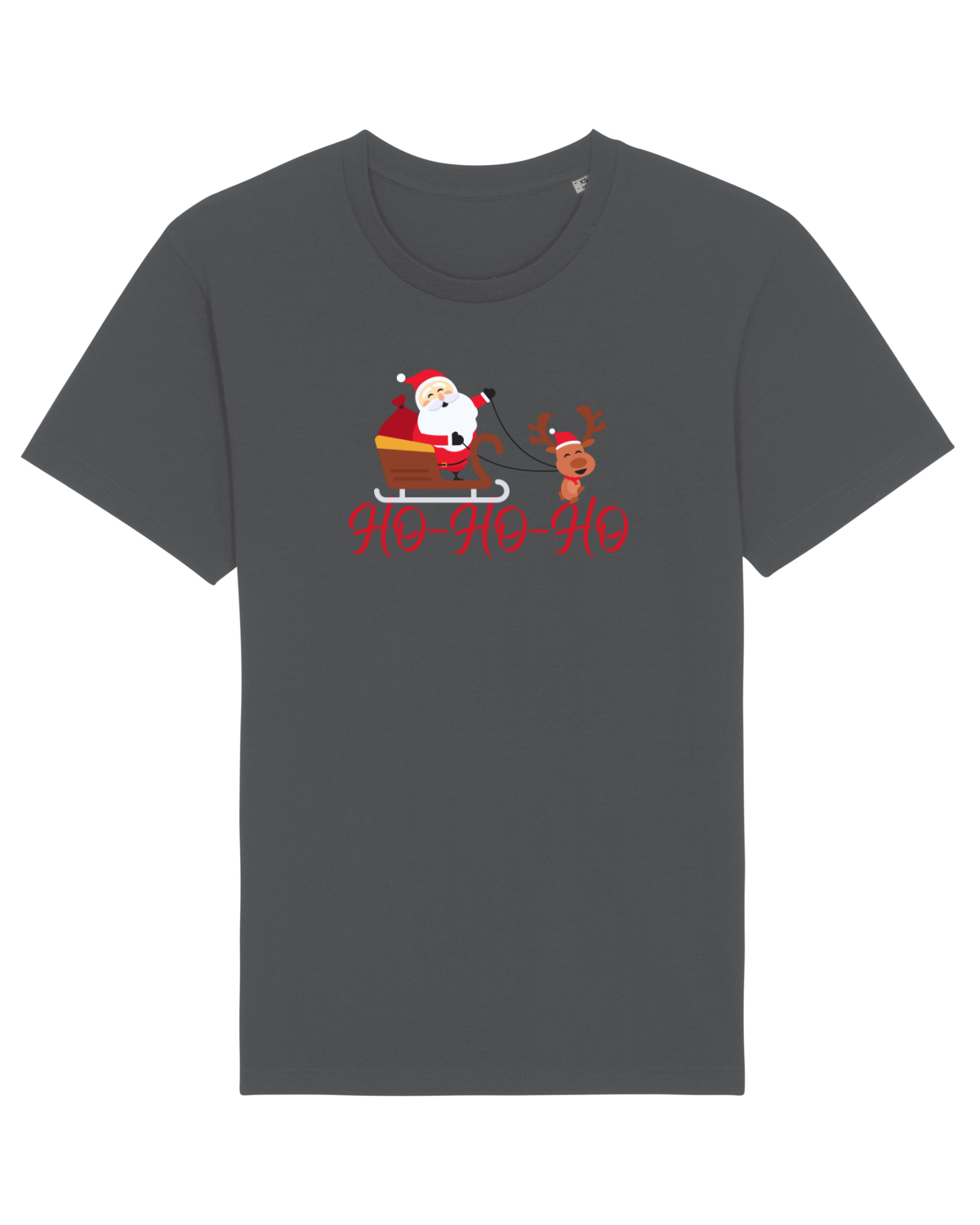 Tricou mânecă scurtă Unisex Rocker Anthracite