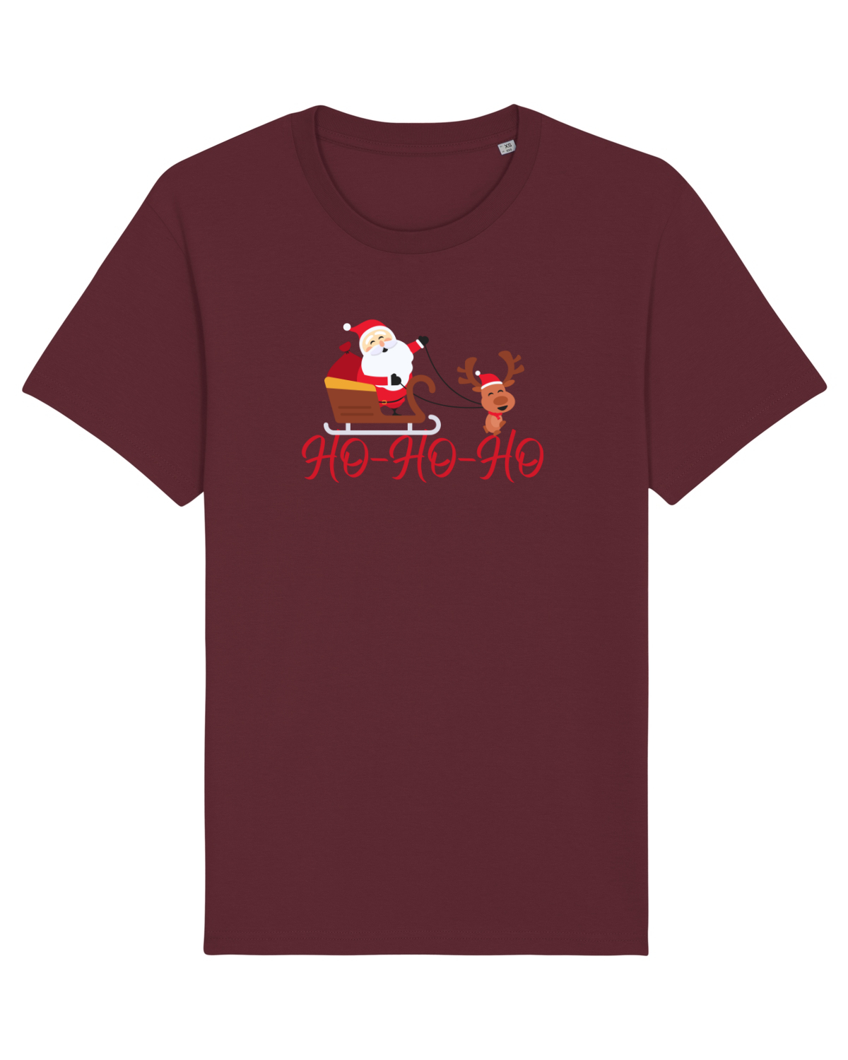 Tricou mânecă scurtă Unisex Rocker Burgundy