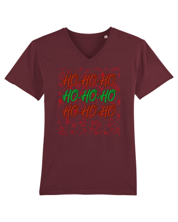 HO-HO-HO  Burgundy