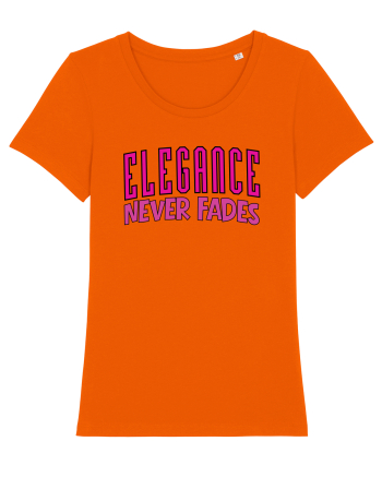 Elegante never fades  Bright Orange