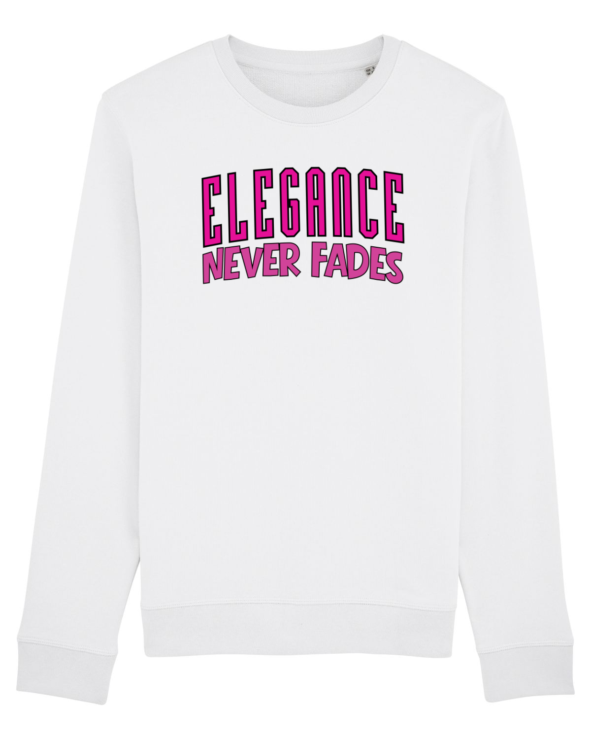 Bluză mânecă lungă Unisex Rise White