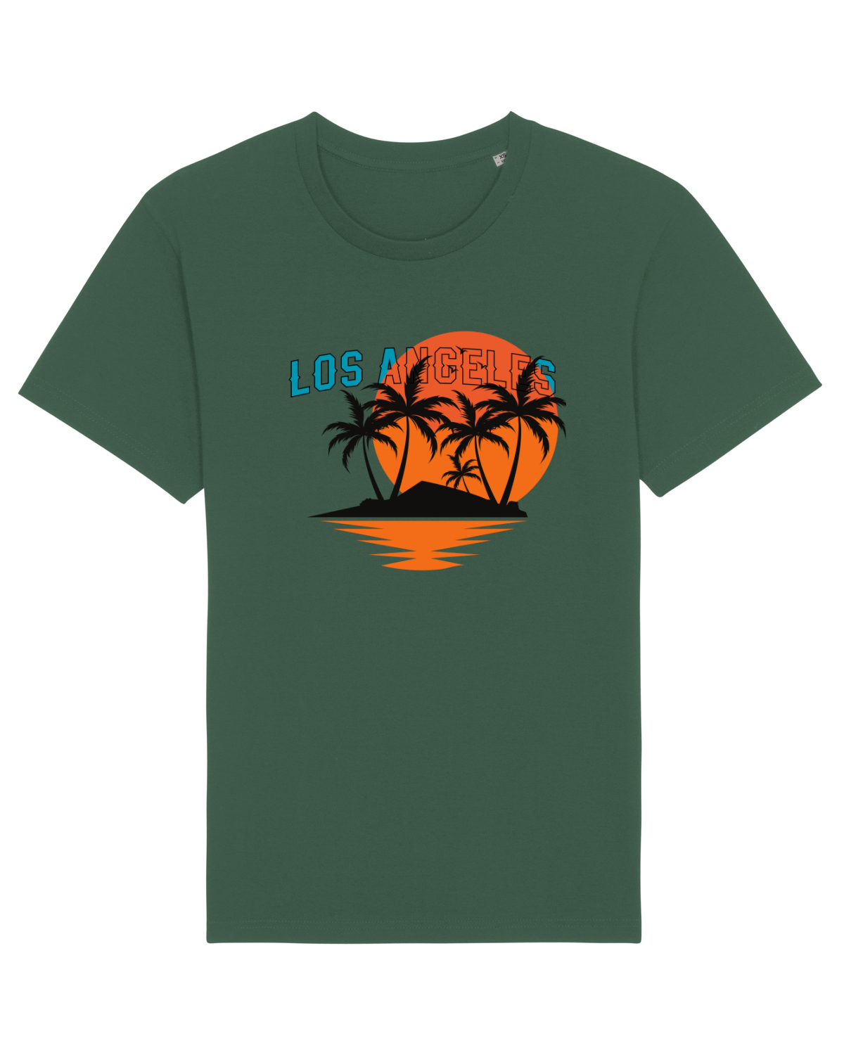 Tricou mânecă scurtă Unisex Rocker Bottle Green