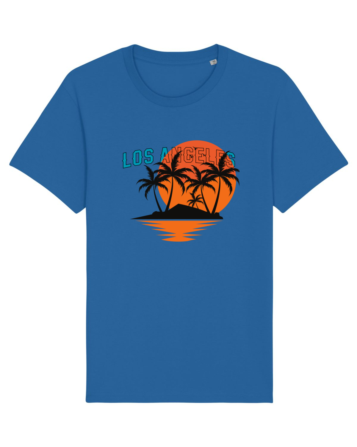 Tricou mânecă scurtă Unisex Rocker Royal Blue