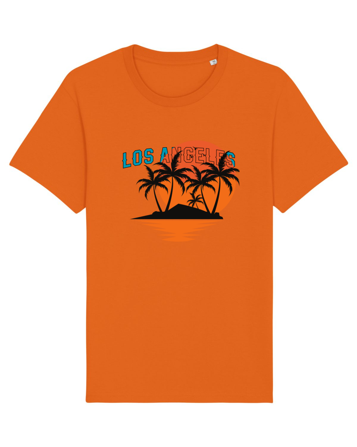 Tricou mânecă scurtă Unisex Rocker Bright Orange