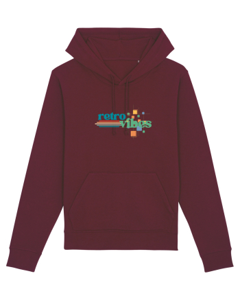 Retro vibse Burgundy