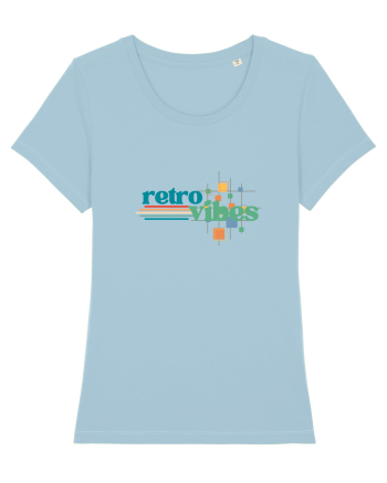Retro vibse Sky Blue