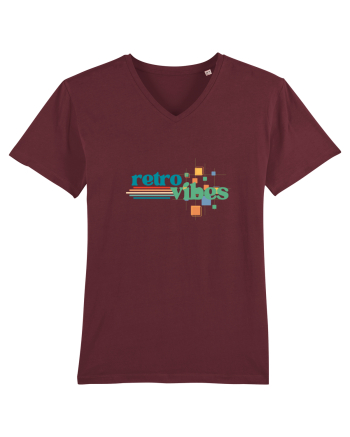 Retro vibse Burgundy