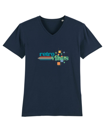 Retro vibse French Navy