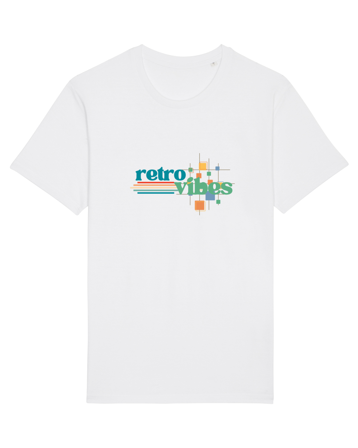 Tricou mânecă scurtă Unisex Rocker White
