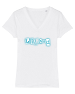 Legend Tricou mânecă scurtă guler V Damă Evoker