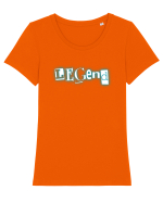 Legend Tricou mânecă scurtă guler larg fitted Damă Expresser