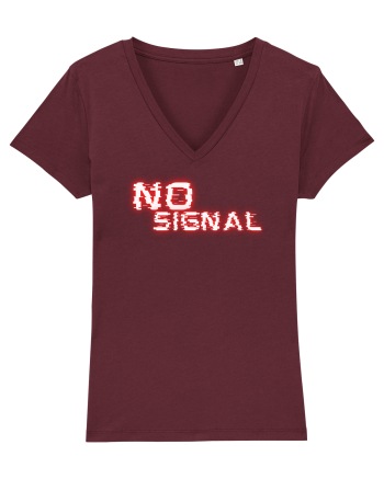 No signal  Burgundy