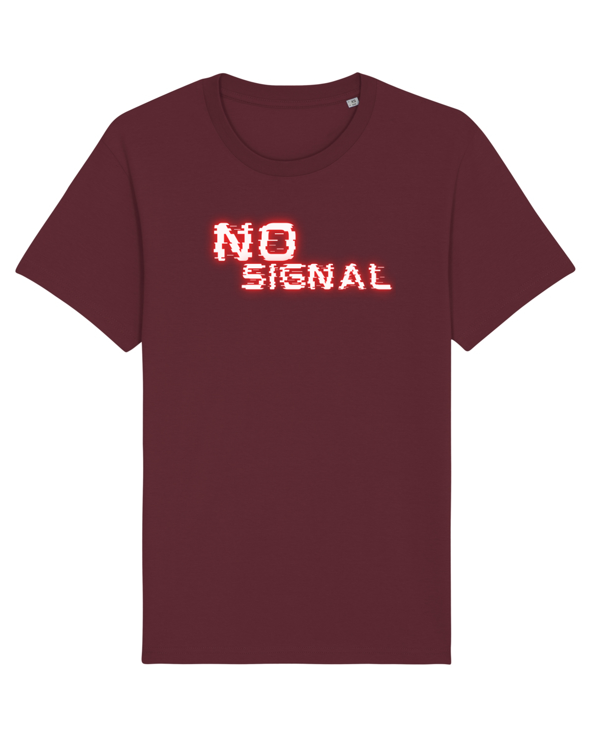Tricou mânecă scurtă Unisex Rocker Burgundy