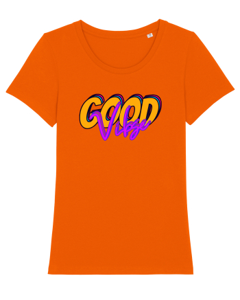Good vibse  Bright Orange
