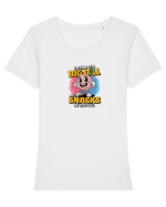BIG DILL - MAY THE SNACKS BE WITH YOU! Tricou mânecă scurtă guler larg fitted Damă Expresser