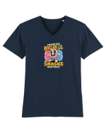 BIG DILL - MAY THE SNACKS BE WITH YOU! Tricou mânecă scurtă guler V Bărbat Presenter
