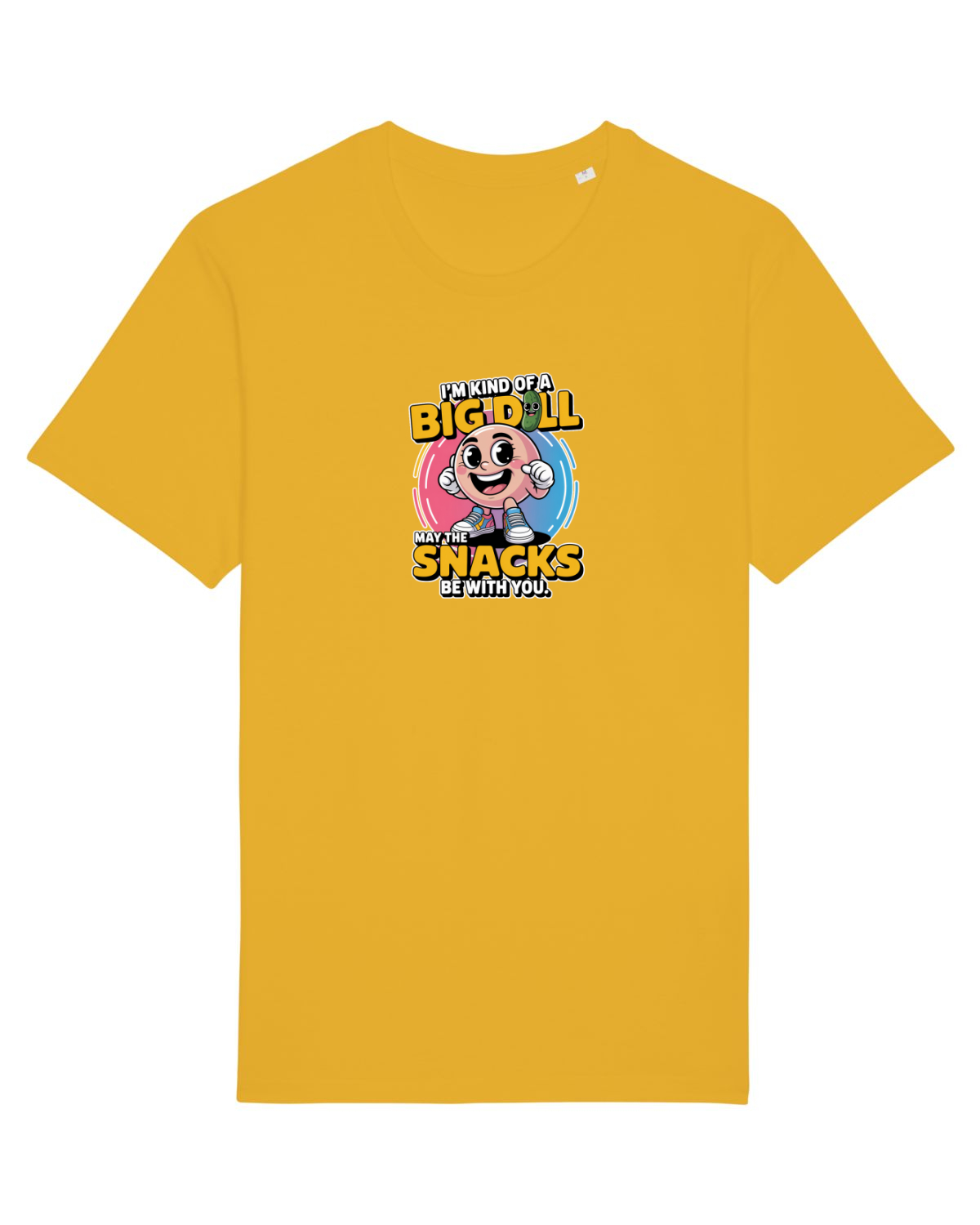 Tricou mânecă scurtă Unisex Rocker Spectra Yellow